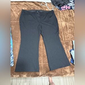 Lane Bryant Black Bootcut Dress pants